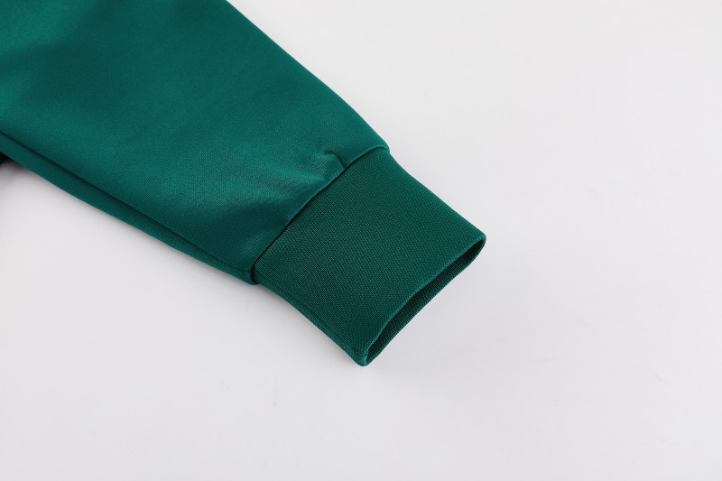 26/27 Real Madrid 02 Dark Green Full Zipper Jacket + Long Pants