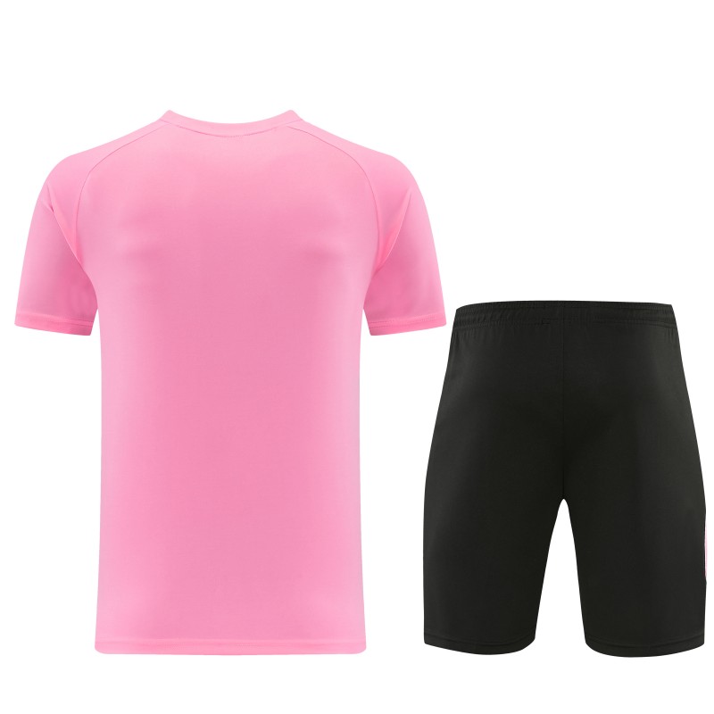 26/27 Nike 10  Pink Short Sleeve+Soccer Shorts
