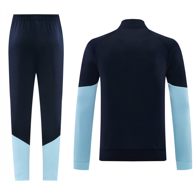 26/27 Argentina Royal Blue Full Zipper Jacket Tracksuit + Long Pants