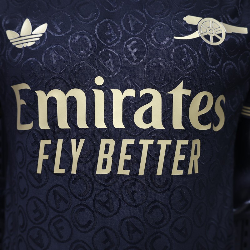 Player Version 26/27 Arsenal FC Special Edition Black Gold Jersey