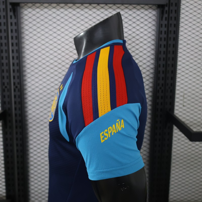 Player Version 2026  Spain National Team Third Dark Blue Jersey