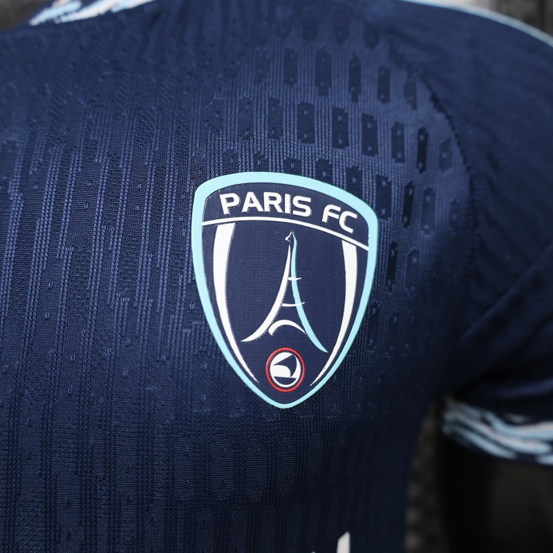 Player Version 26/27 Paris FC Home Navy Blue Jersey