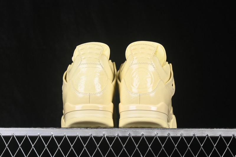 J Balvin x Air Jordan 4 Retro Amazonas Yellow Croc IW2872-700