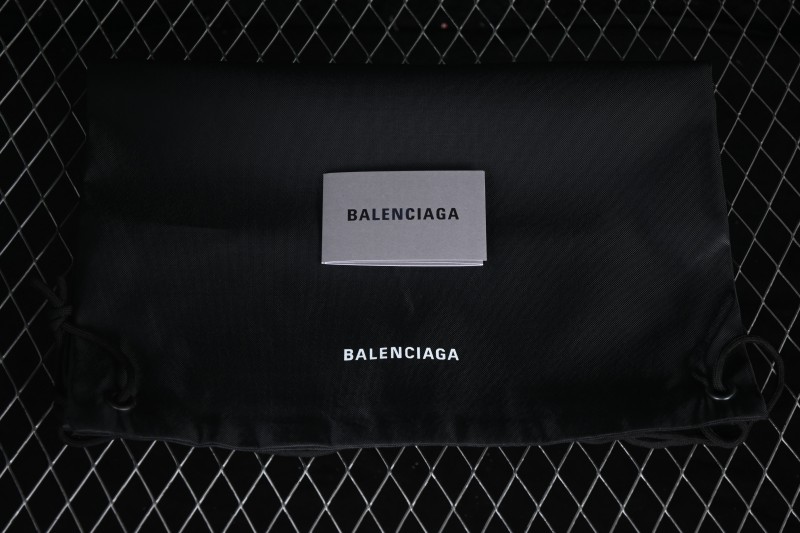 Balenciaga Paris Low Distressed High-Top Lace-Up Fashion Sneakers - W3RCL1095