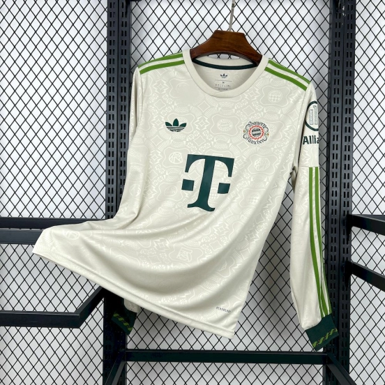 2025/26 Mens Bayern Munich Oktoberfest Long Sleeve Jersey