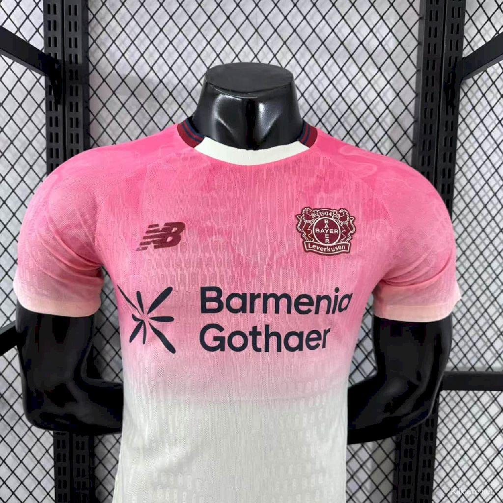 2025/26 Player Version Mens Bayer 04 Leverkusen Away Jersey