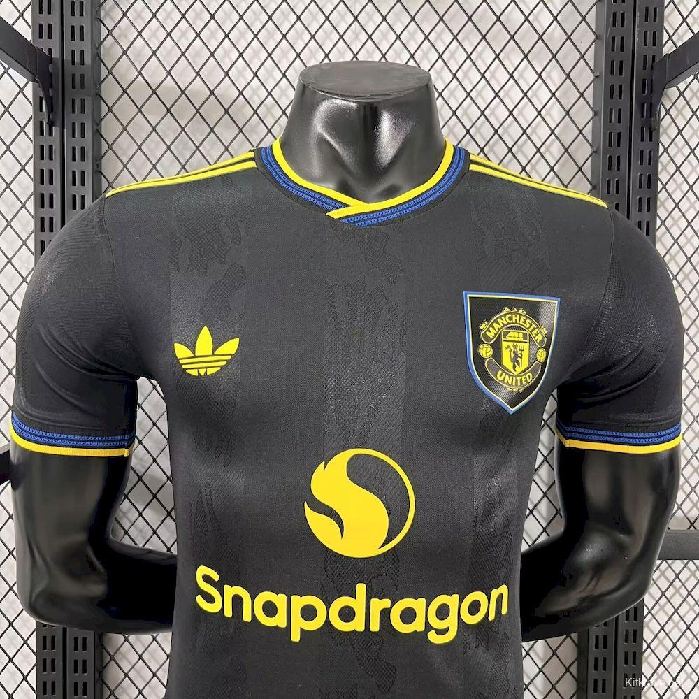 2025/26 Player Version Mens Manchester United Third Jersey
