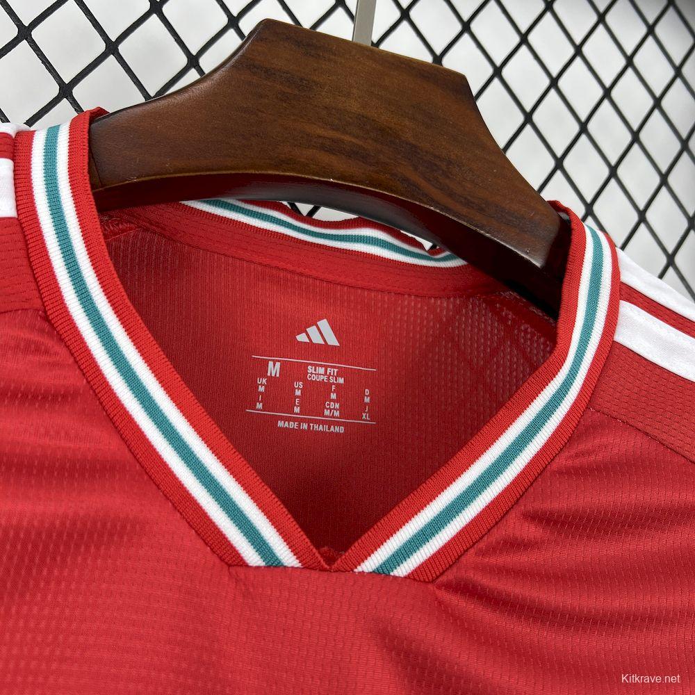 2026 Mens Wales World Cup Home Jersey