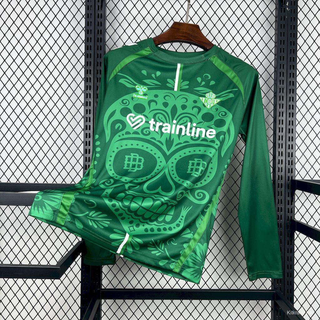 2025/26 Mens Real Betis Pre-Match Long Sleeve Jersey