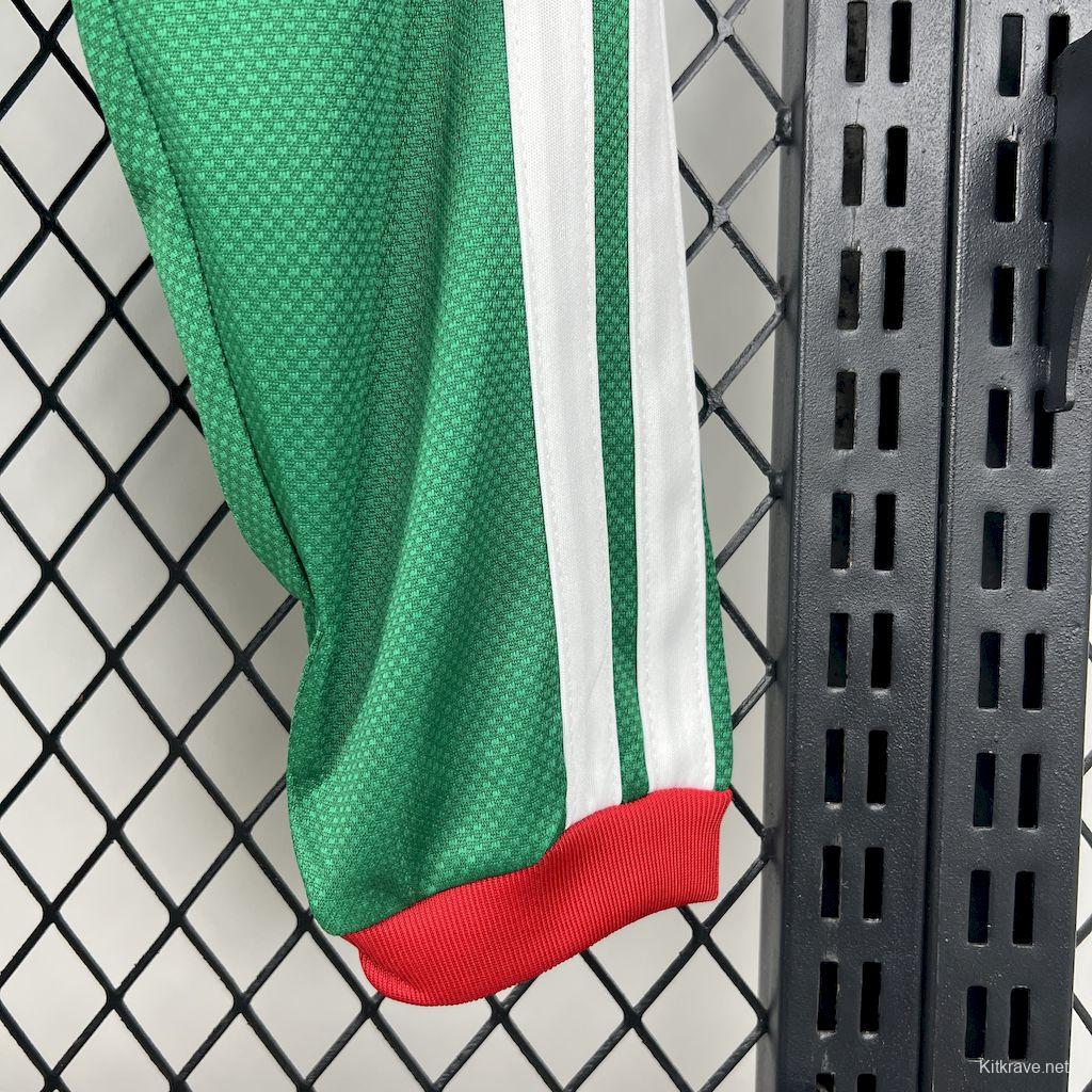 2026 Mens Mexico World Cup Home Long Sleeve Jersey