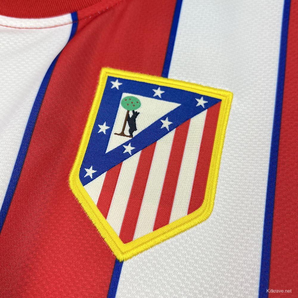 2011/12 Retro Atletico Madrid Home Jersey