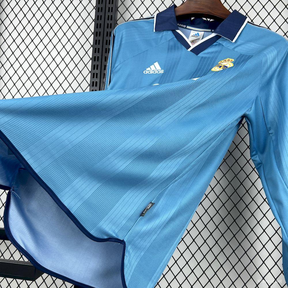 1999/00 Retro Real Madrid Third Long Sleeve Jersey