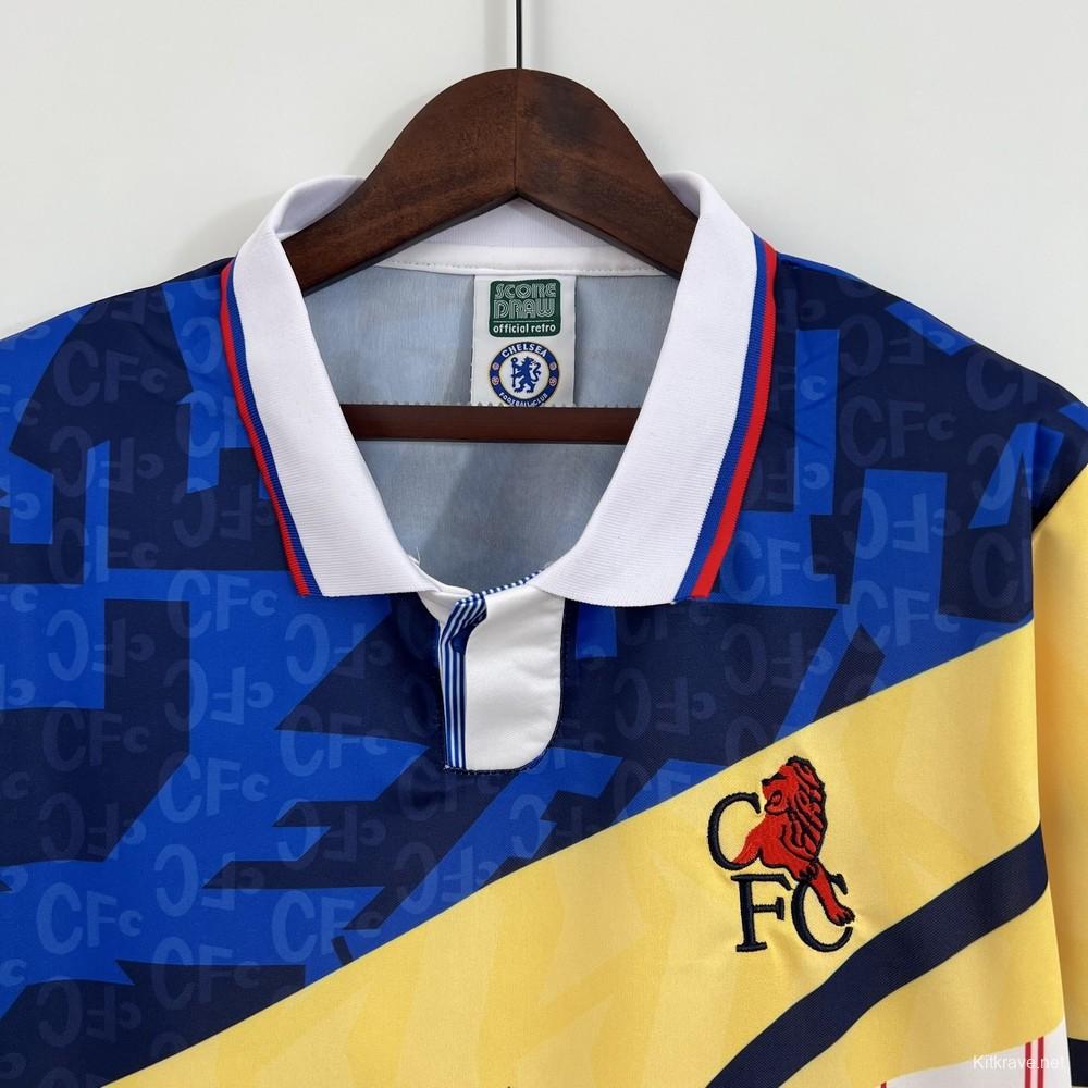 Retro 1990s Chelsea x Score Draw Retro Mash Up Jersey