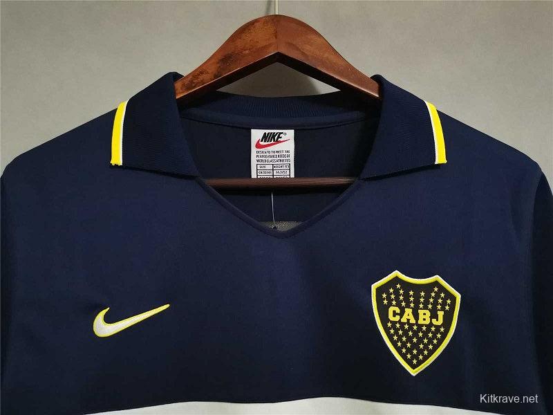 Retro 96/97 Boca Juniors Home Soccer Jersey