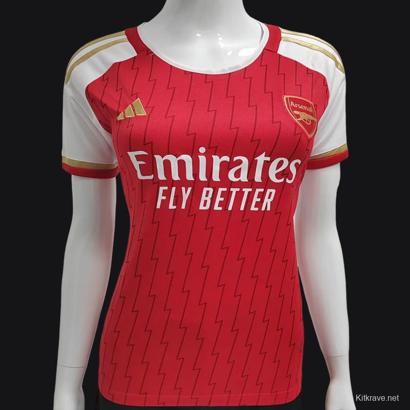 23/24 Women Arsenal Home Jersey