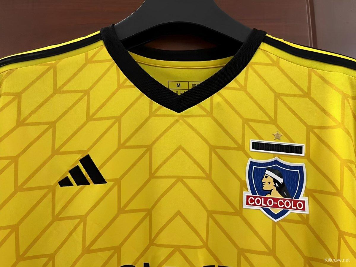 24/25 COLO COLO Yellow Goalkeeper Jersey