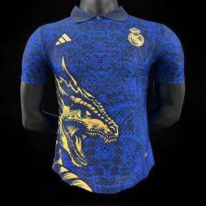 Player Version 24/25 Real Madrid Yellow Dragon Jersey
