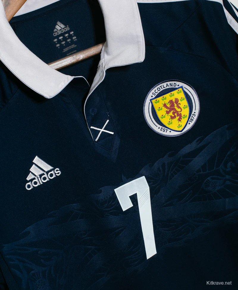 Retro 2011/13 Scotland Home Jersey