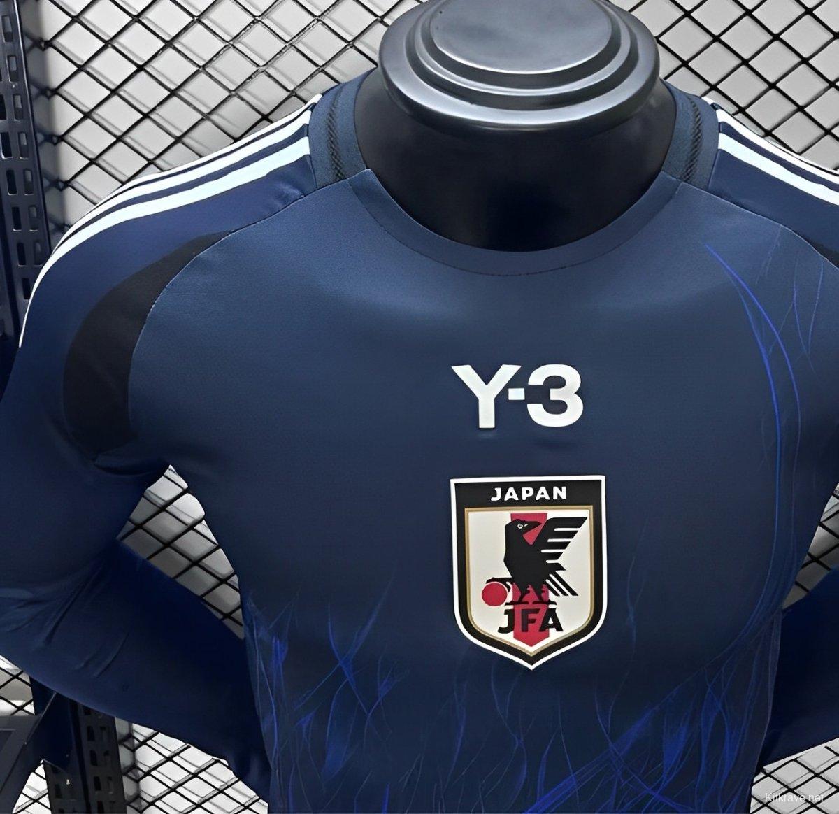 Player Version 2024 Japan Home Long Sleeve Jersey