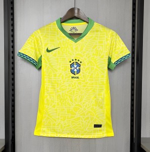 2024 Womens Brazil Home Shirt Jersey