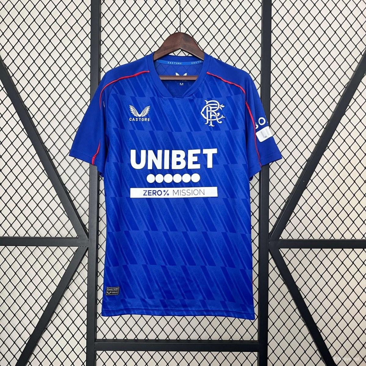 24/25 Glasgow Rangers Home Jersey