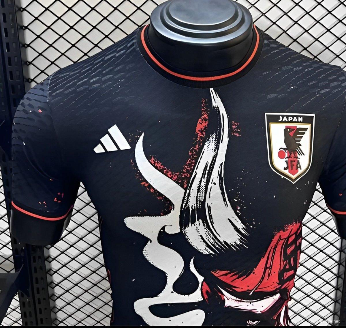 Player Version 2024 Japan Black/Red Graffiti Edition Jersey