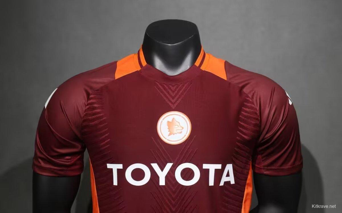 Player Version 24/25 AS Roma Home Pre-Match Jersey