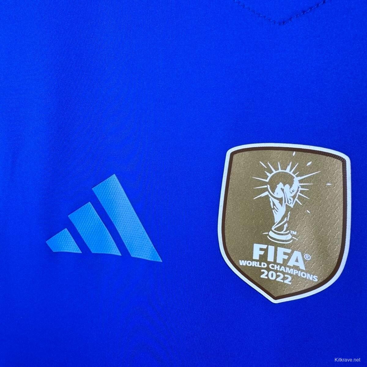 Player Version 2025 Argentina Away Blue Jersey