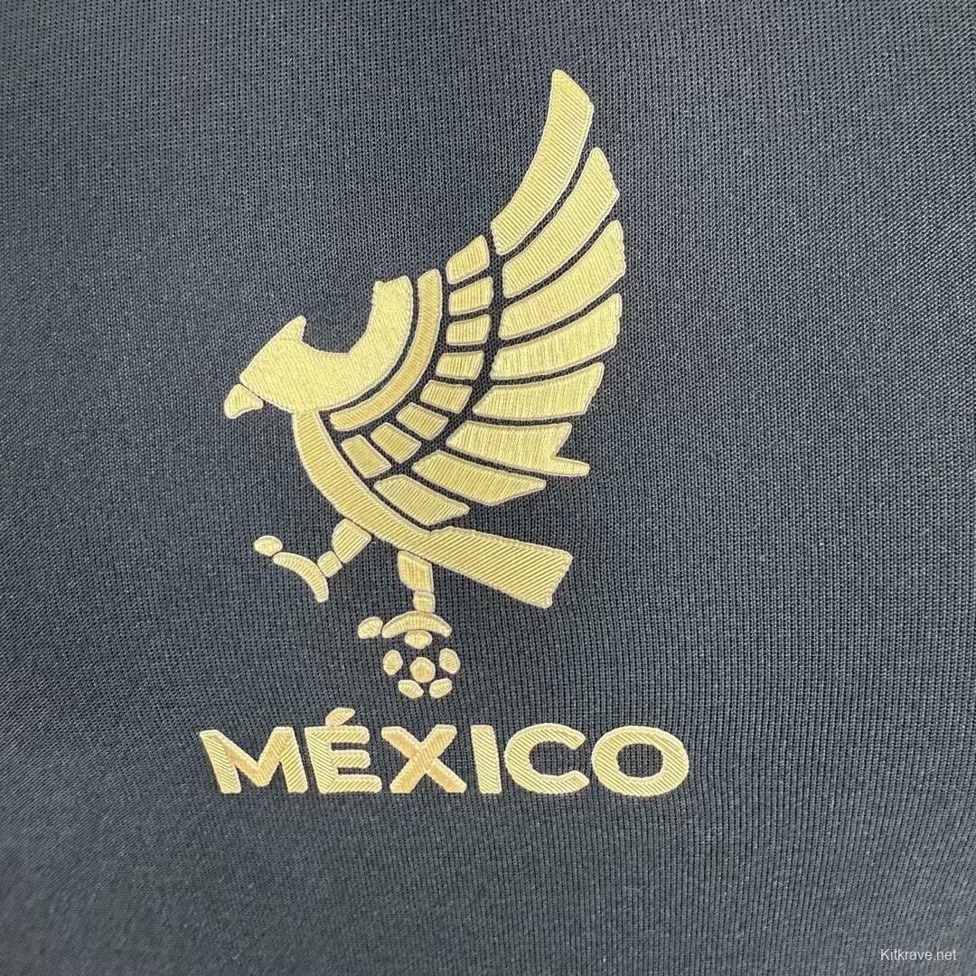Player Version 2025 Mexico Gold Cup Long Sleeve Special Jersey