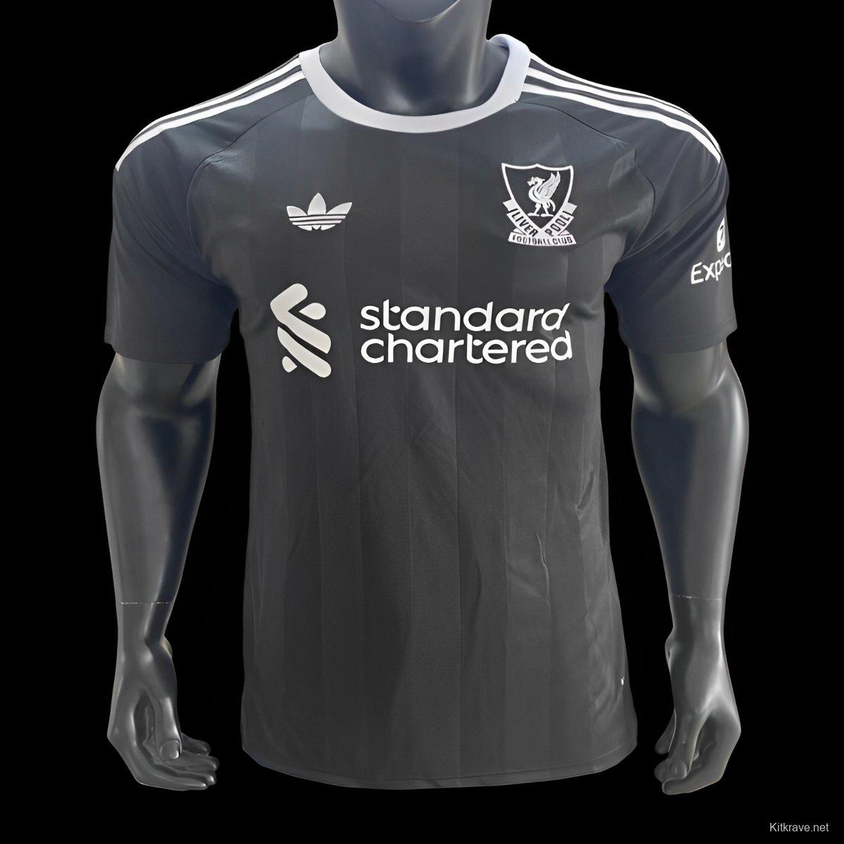 25/26 LIverpool Black Goalkeeper Jersey