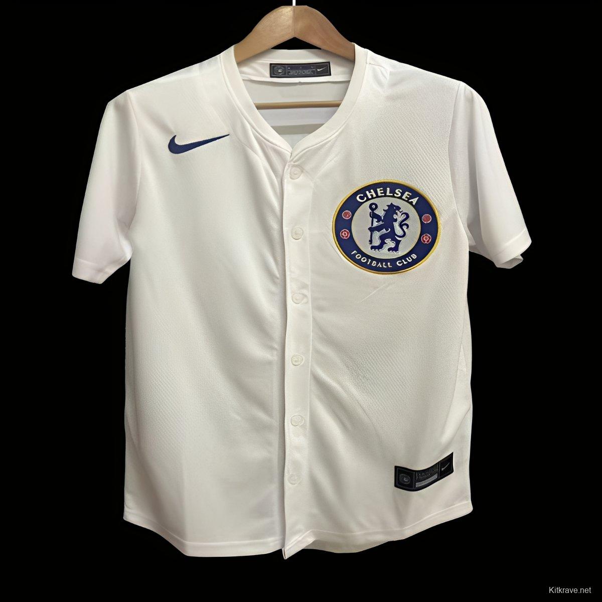 25/26 Chelsea US Pack Baseball WHITE Jersey