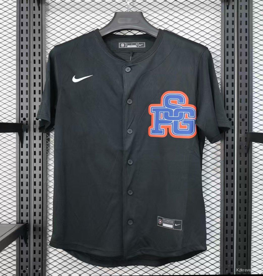 25/26 PSG Baseball Black Special Jersey