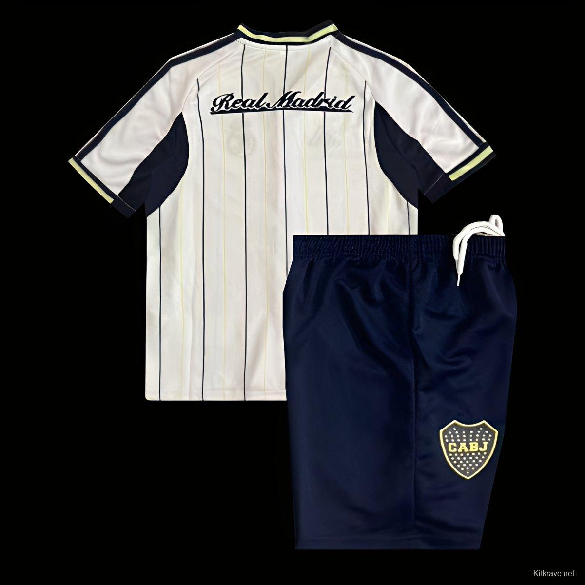 25/26 Kids Boca Juniors US Pack Baseball Jersey