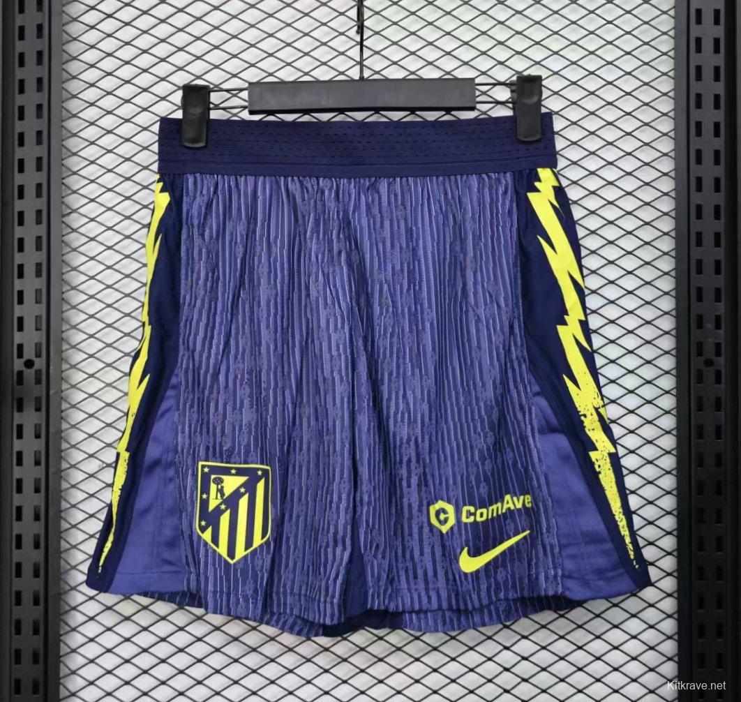 Player Version 25/26 Atletico Madrid Away Shorts