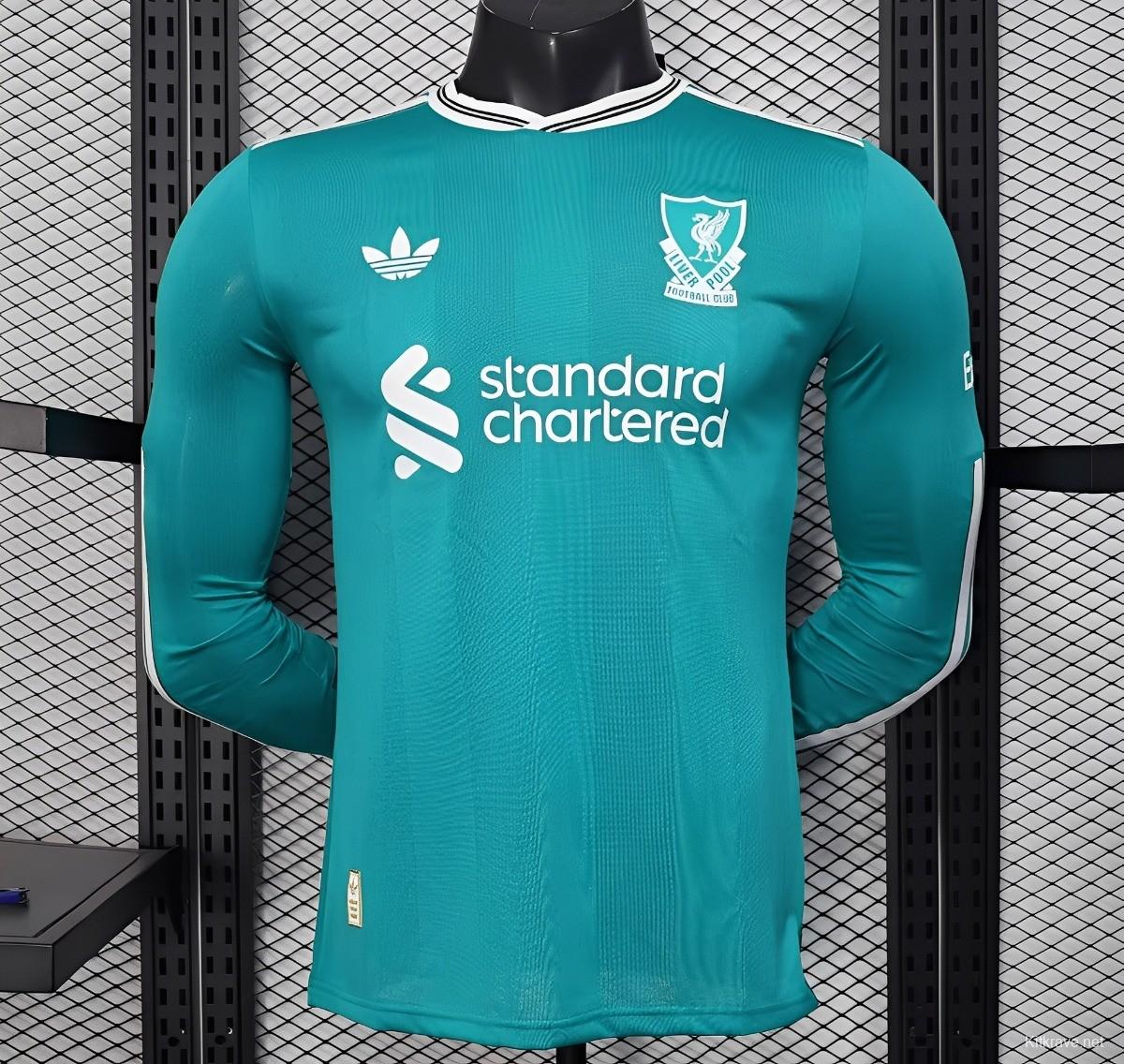 Player Version 25/26 Liverpool Third Long Sleeve Jersey