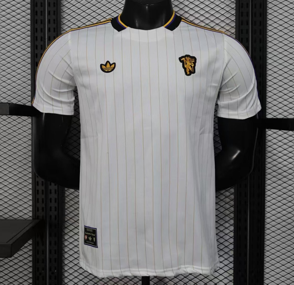 Player Version 25/26 Manchester United White Casual Jersey