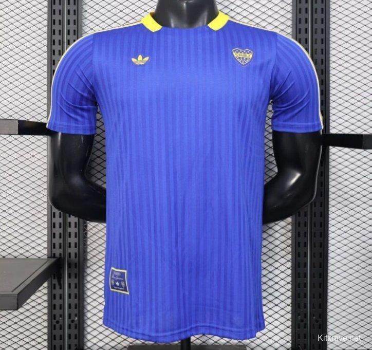 Player Version 25/26 Boca Juniors Adidas Original Terrace Icons Blue Jersey