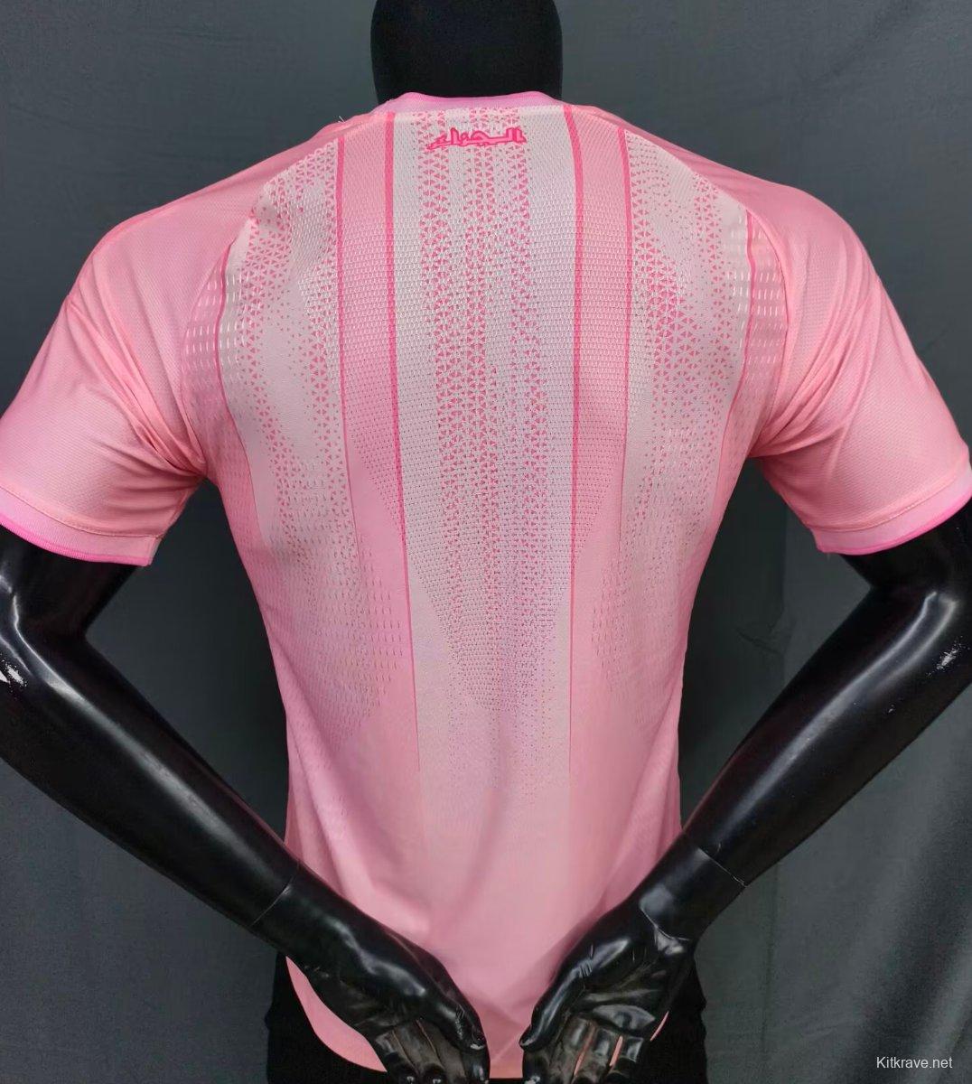 Player Version 2026 Algeria Pink Jersey