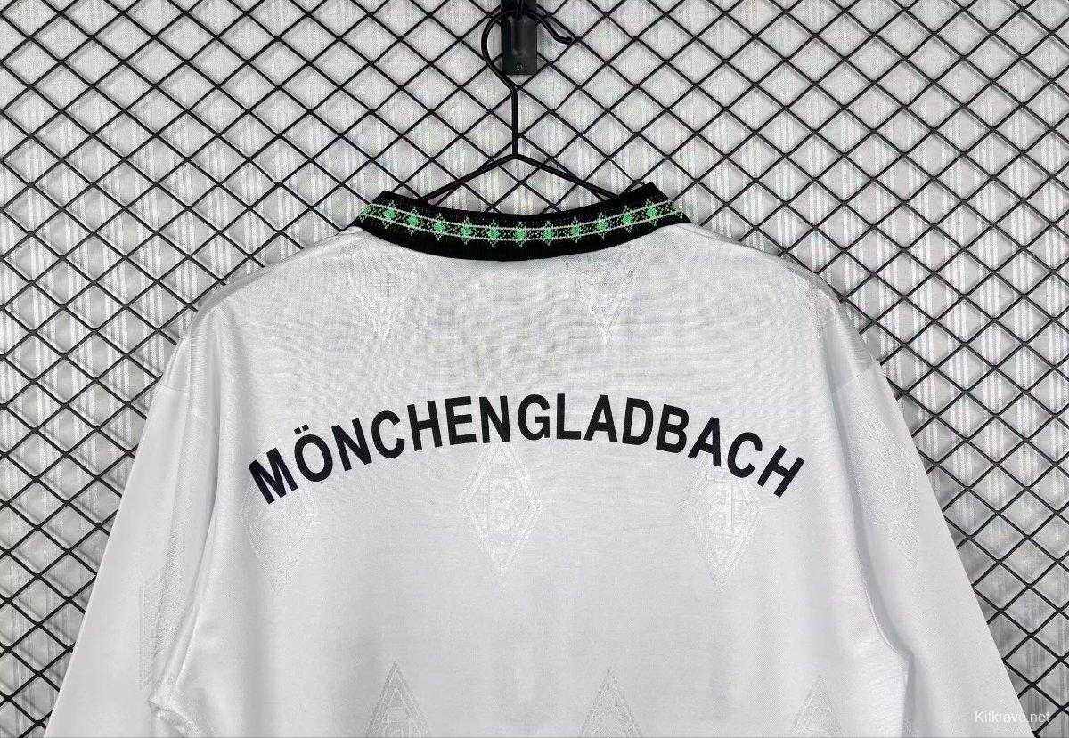 Retro 95/96 Borussia Mönchengladbach Home Long Sleeve Jersey