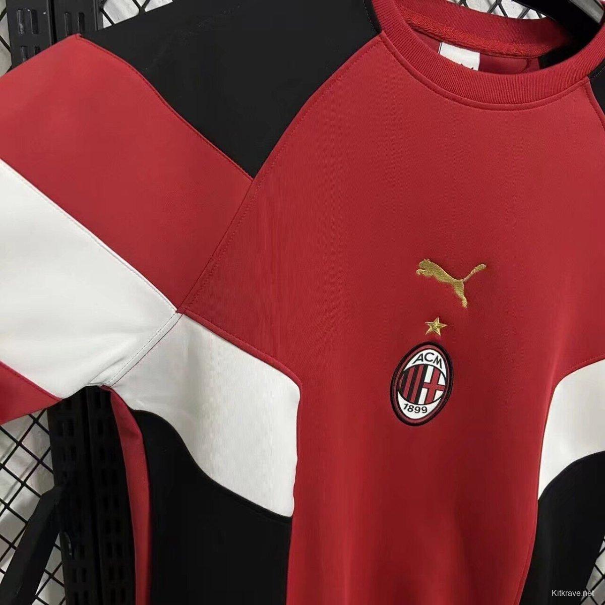 25/26 AC Milan Red/Black Sweater
