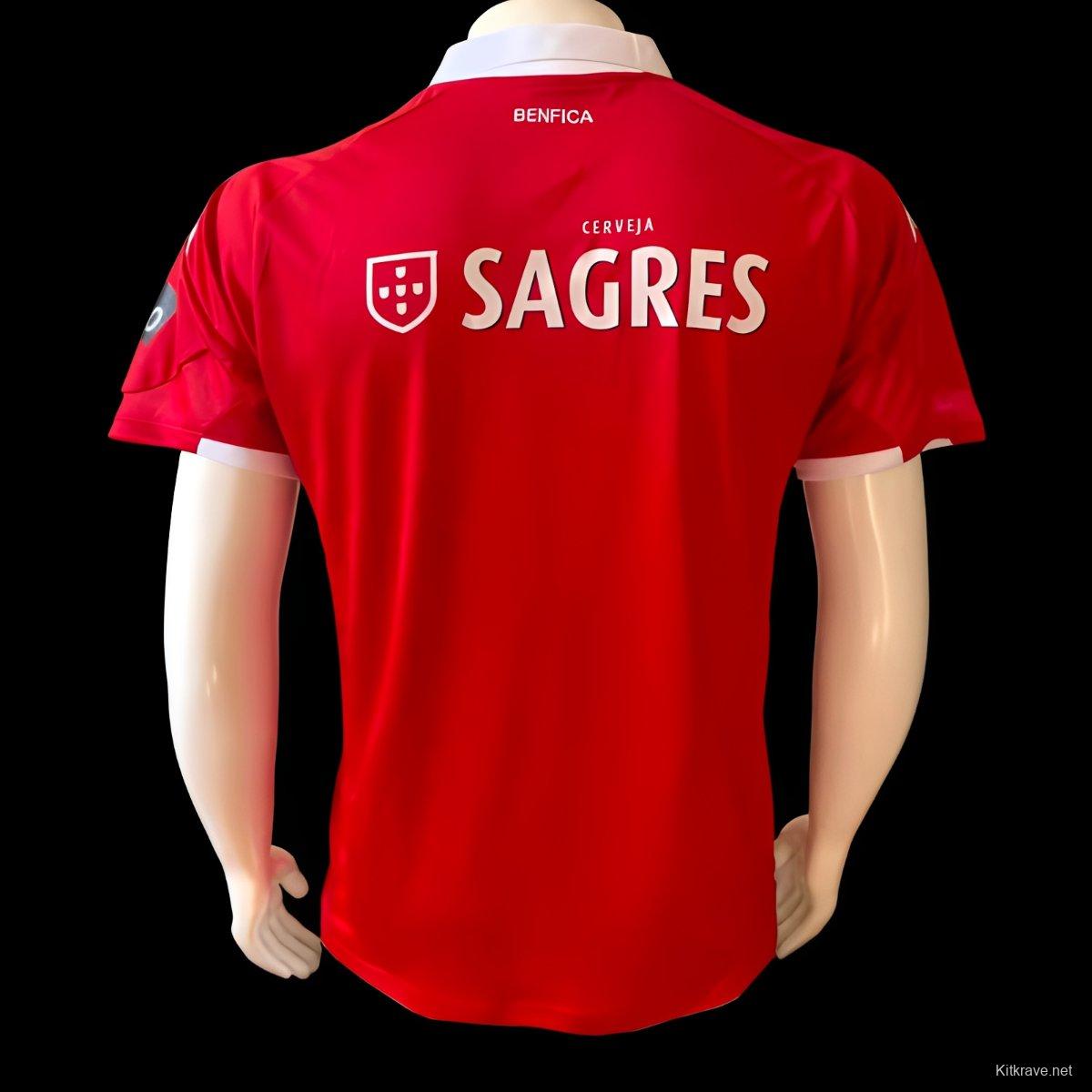 Retro 09/10 Benfica Home Jersey