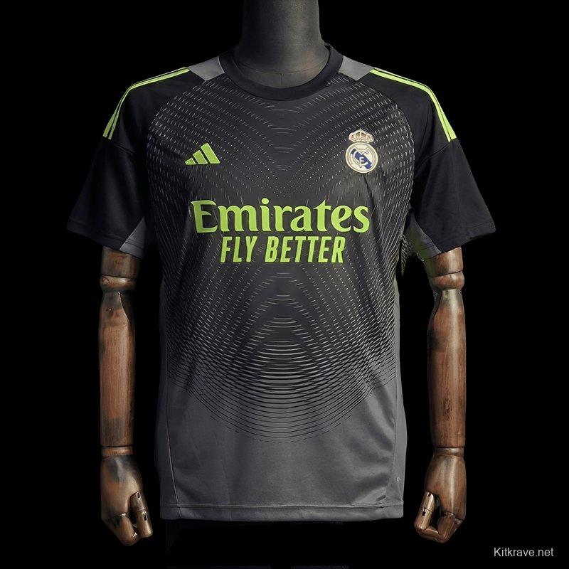 25/26 Real Madrid Goalkeeper Grey Jesrey