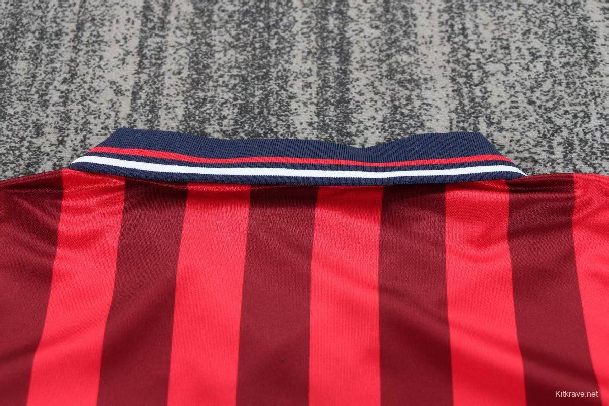 Retro Kids 1998 England Away Jersey