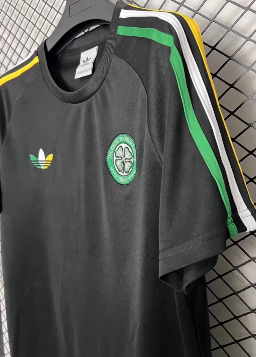 26/26 Adidas Celtic Origins Black T-Shirt