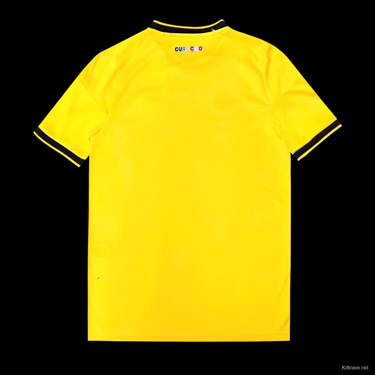 2026 Curacao Away Yellow Jersey