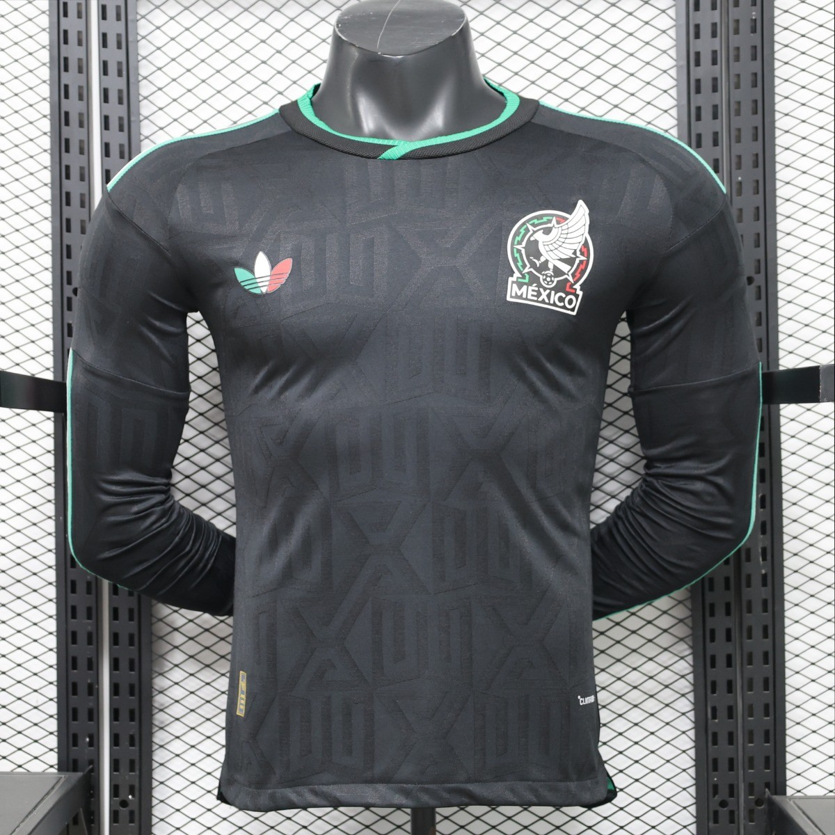 Player Version 26/27 Mexico Away  Black  Long Sleeve  Jersey