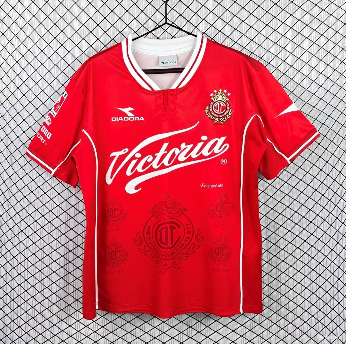 Retro 98/99 Toluca Home Jersey