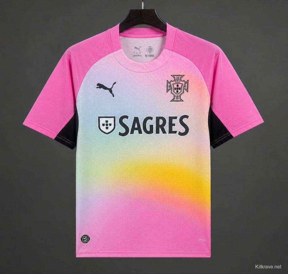 2026 Portugal World Cup Pre-Match Sunset Gradient Training Jersey