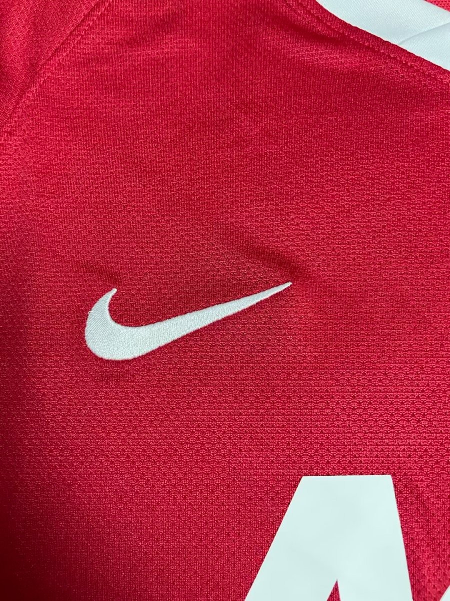 Retro 10/11 Manchester United Home Long Sleeve Jersey