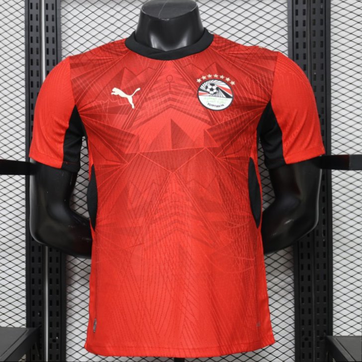 Player Version 2026 Egypt Red  Home Jersey